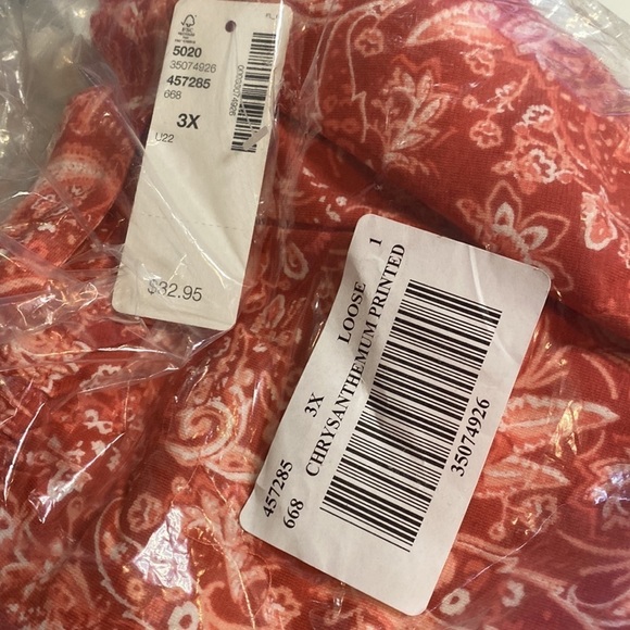 Capri Pant with Removable Sash Tie, Paisley Print - Picture 4 of 4